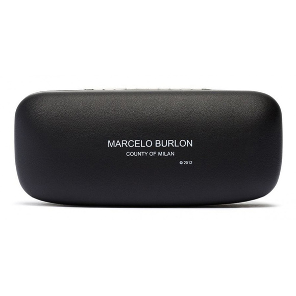 NWT Marcelo Burlon Maiten 52mm Maiten Black Grey/ Sunglasses